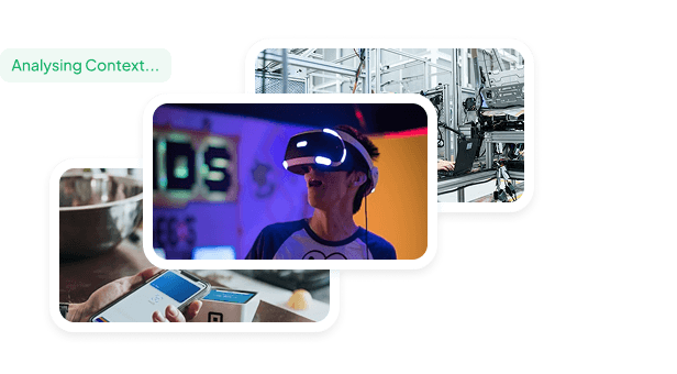 Title options with keyword selection