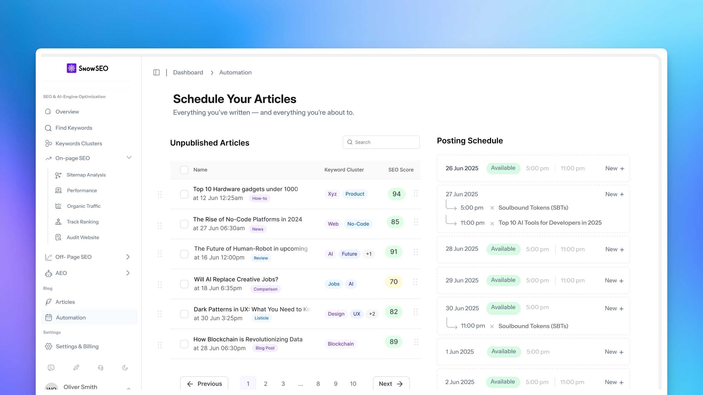 Smart Content Engine