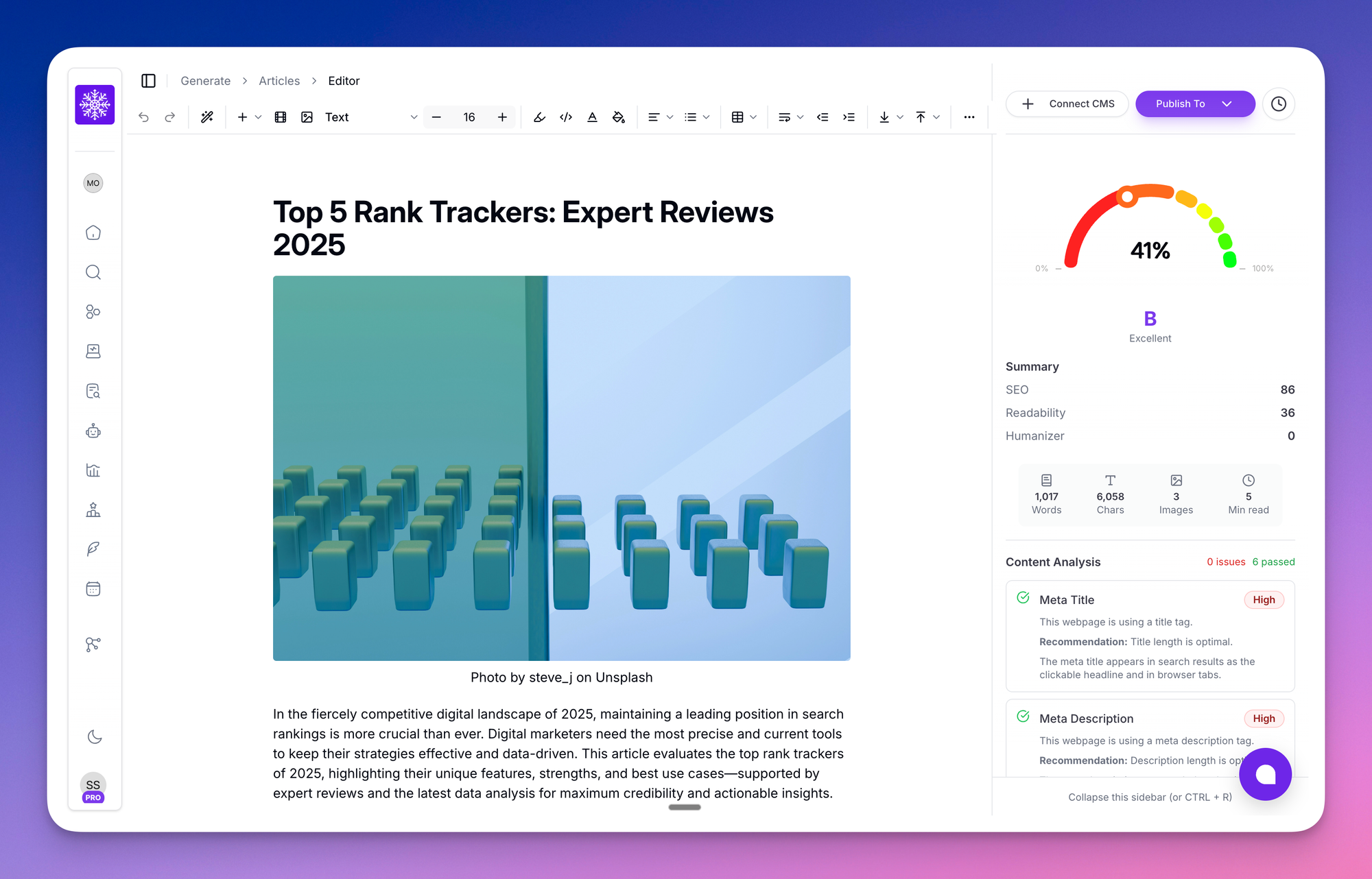 AI Article Editor